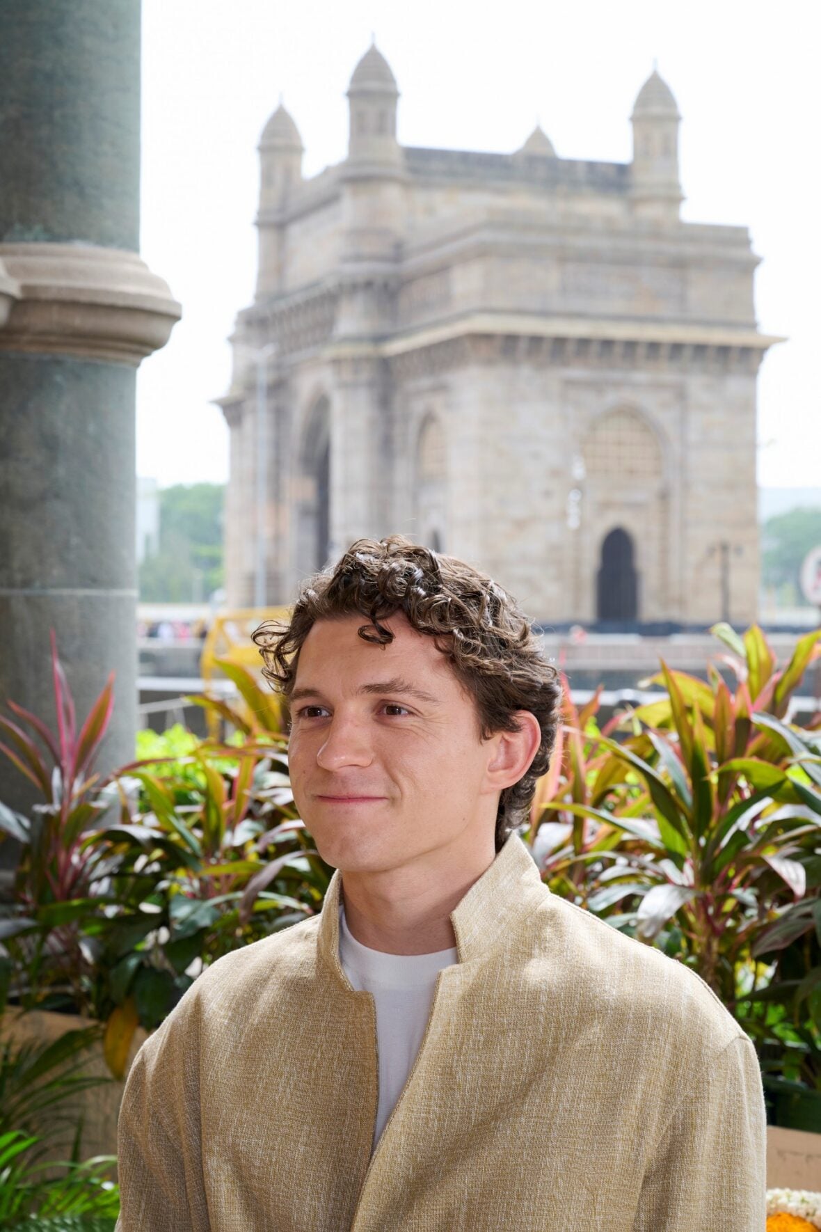 Tom Holland attends Mumbai photo call for The Odyssey