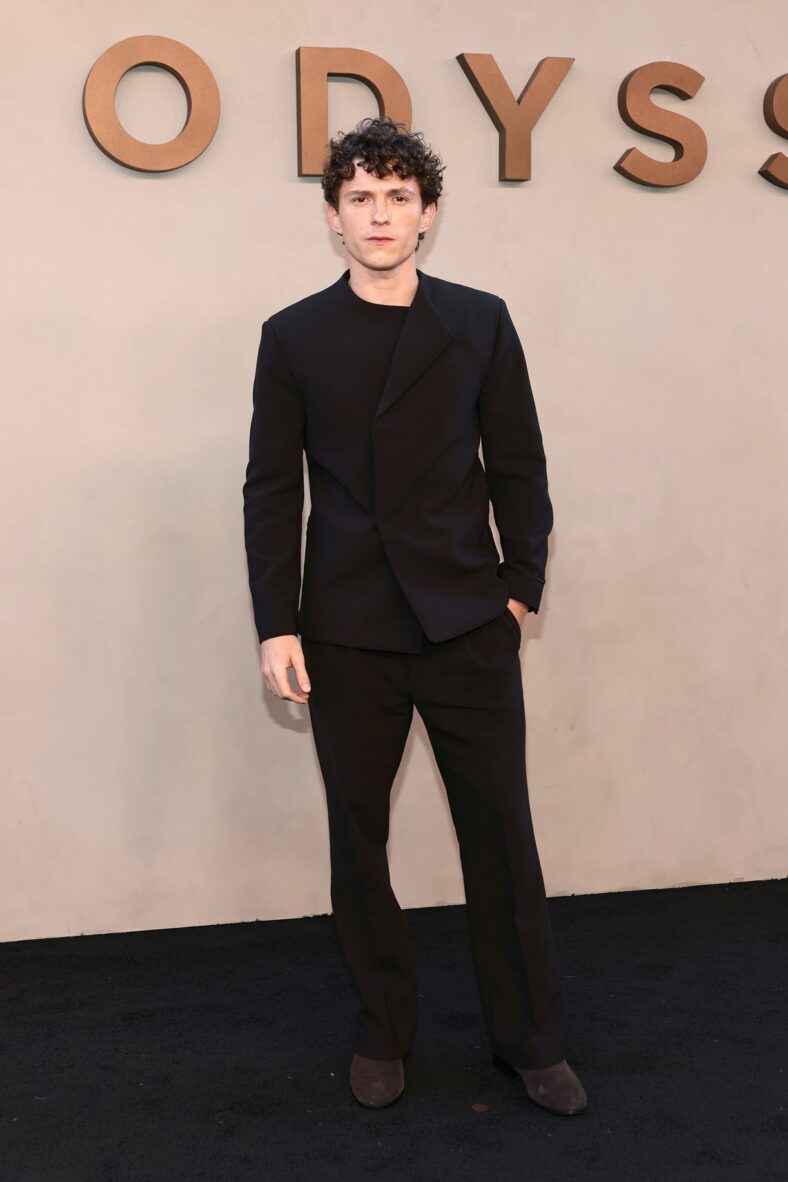 The cast of The Odyssey attends the NYC premiere at AMC Lincoln Square