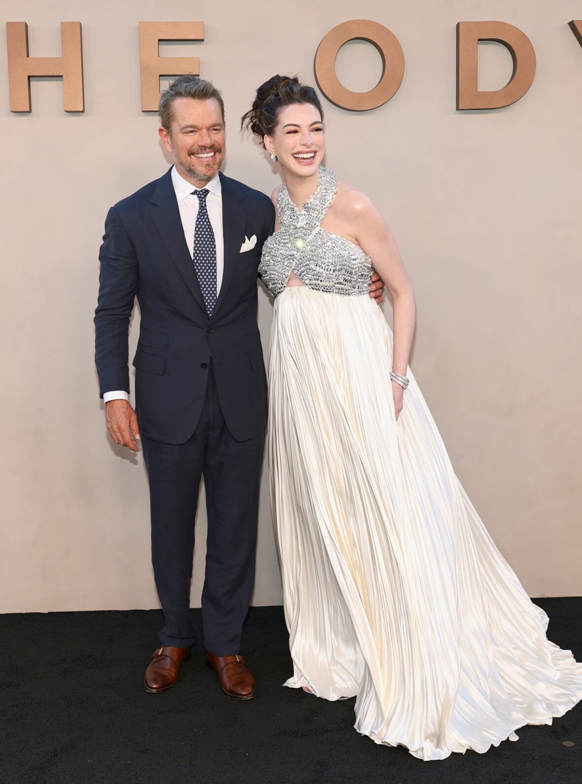 The cast of The Odyssey attends the NYC premiere at AMC Lincoln Square