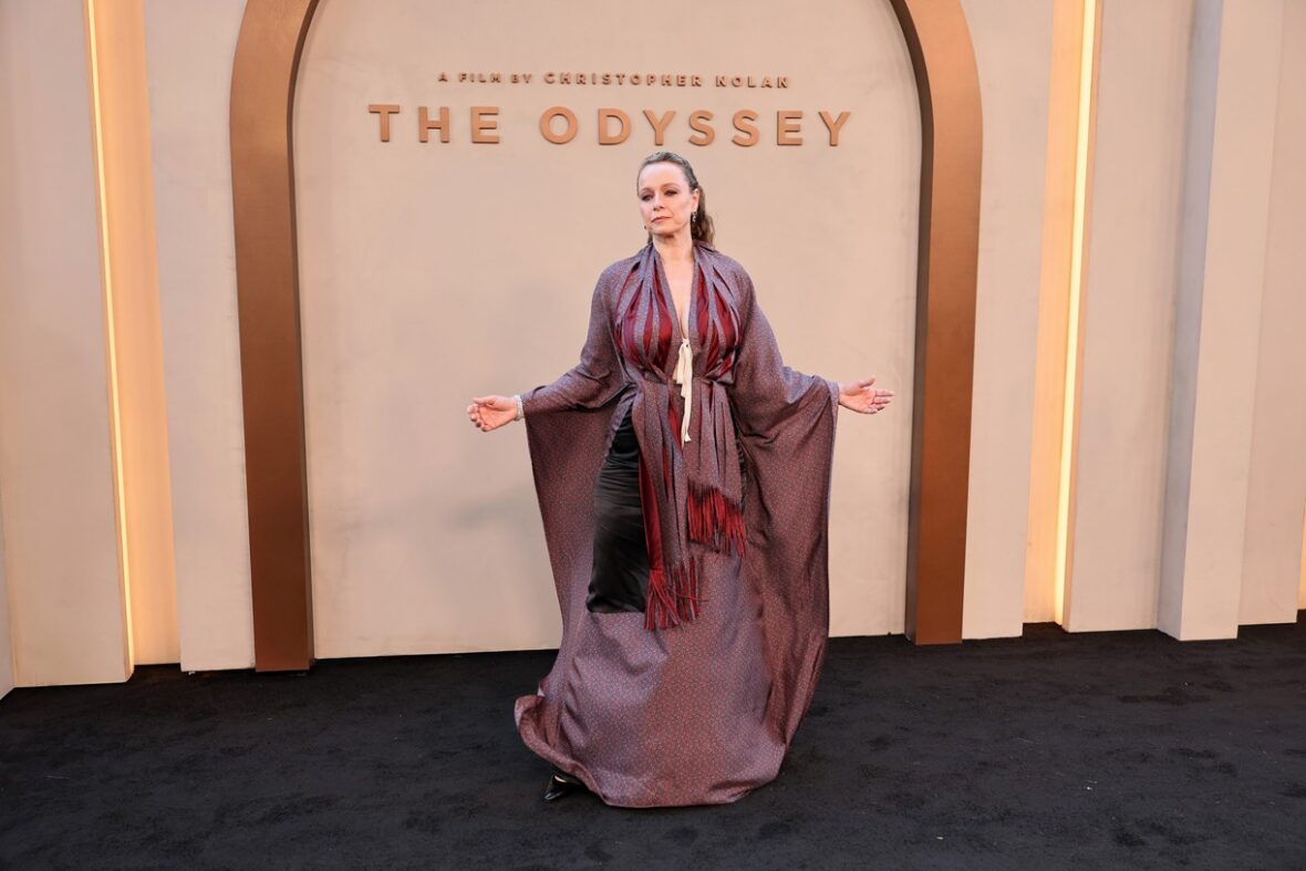 The cast of The Odyssey attends the NYC premiere at AMC Lincoln Square