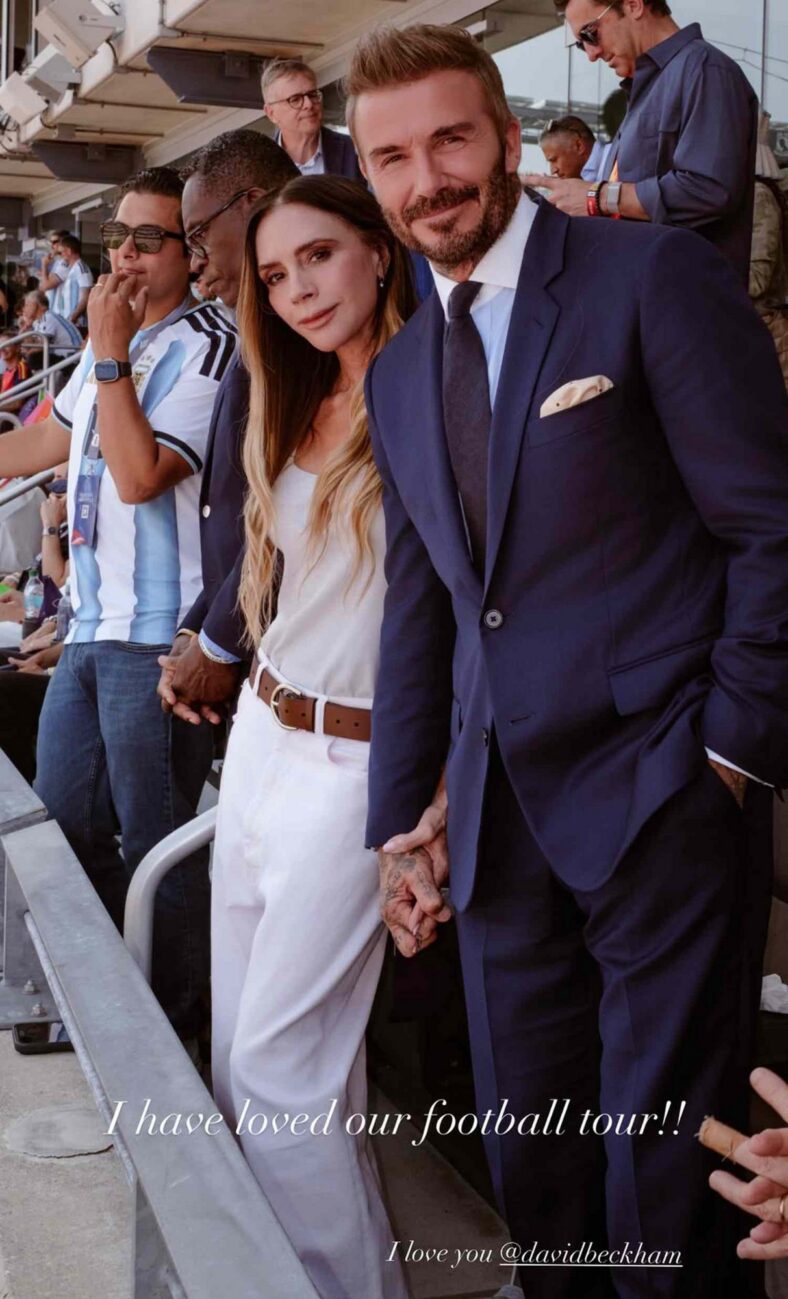 Victoria Beckham did not attend Mel C's wedding