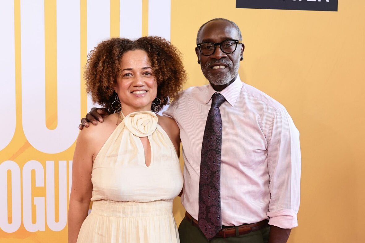 Don Cheadle and wife Brigid