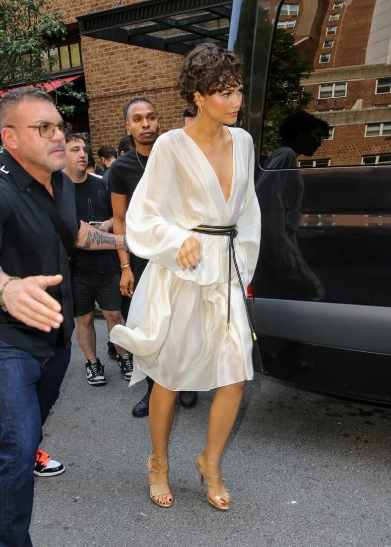 Zendaya steps out in NYC for The Odyssey promo